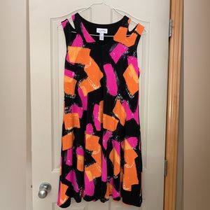 Joseph Ribkoff dress with shoulder cut out. Size 16